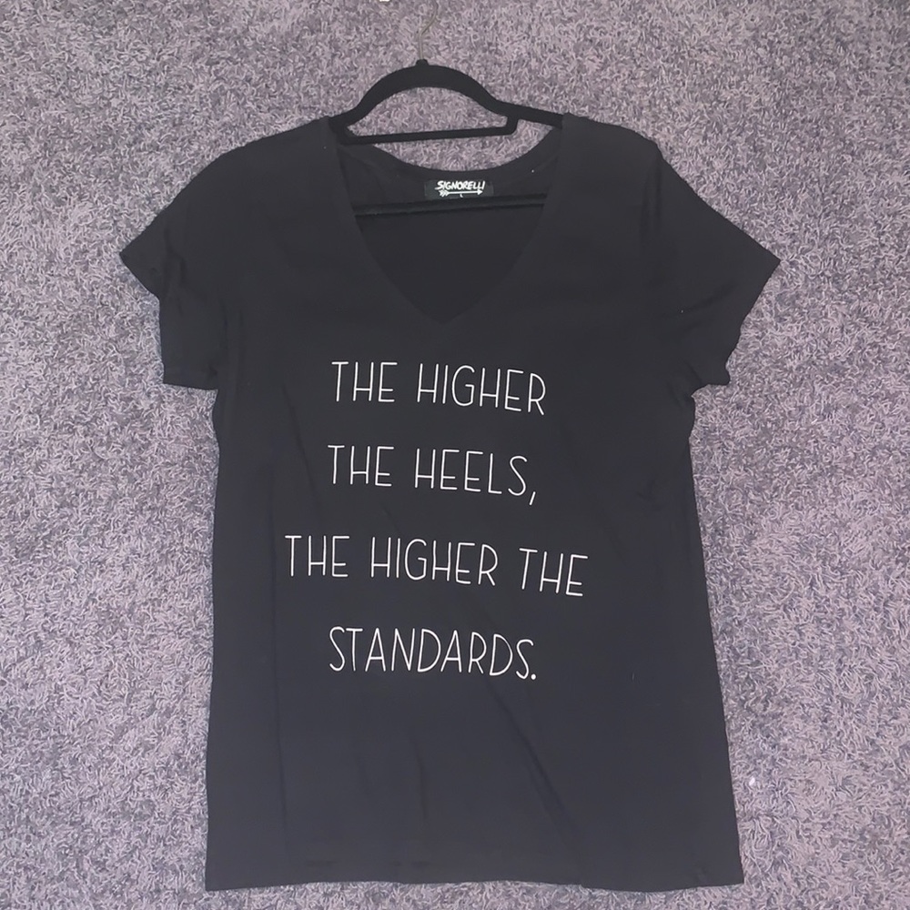 Black t-shirt